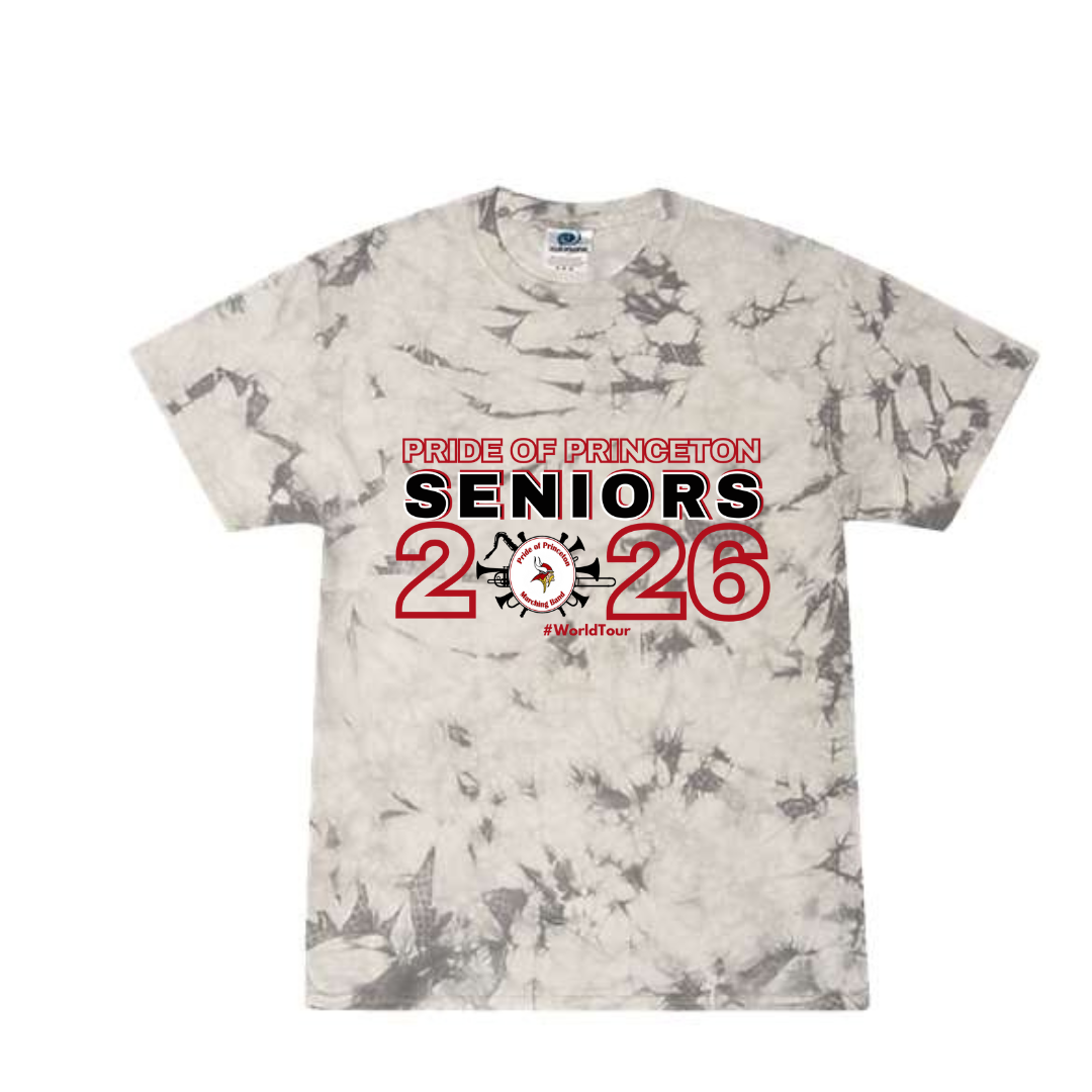 Band Senior 2026 Tie Dye T-Shirt