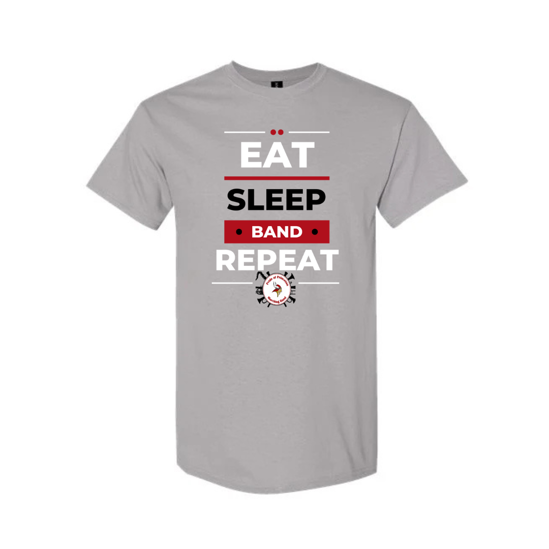 Eat Sleep Band Repeat T-shirt