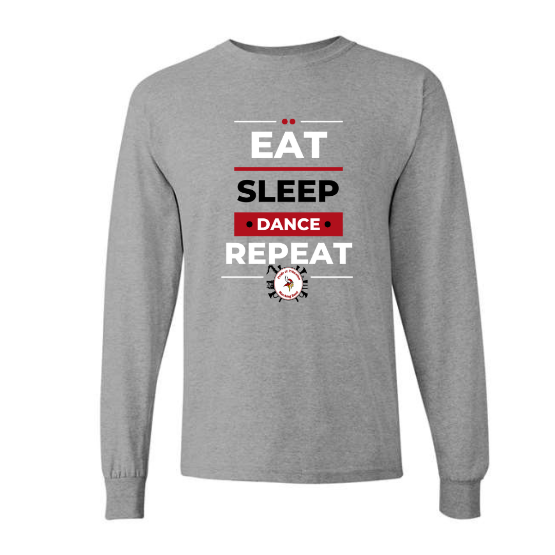 Eat Sleep Dance Repeat Long Sleeve T-Shirt