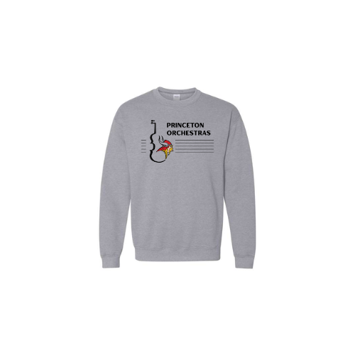 Princeton Orchestras Logo Crewneck Sweatshirt (Adult Sizes)