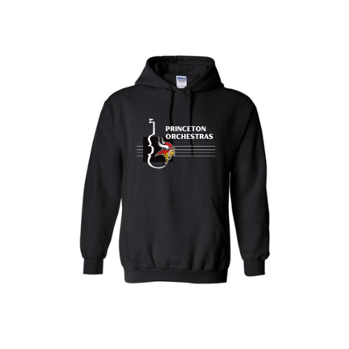 Princeton Orchestras Logo Hoodie Sweatshirt (Adult Sizes)