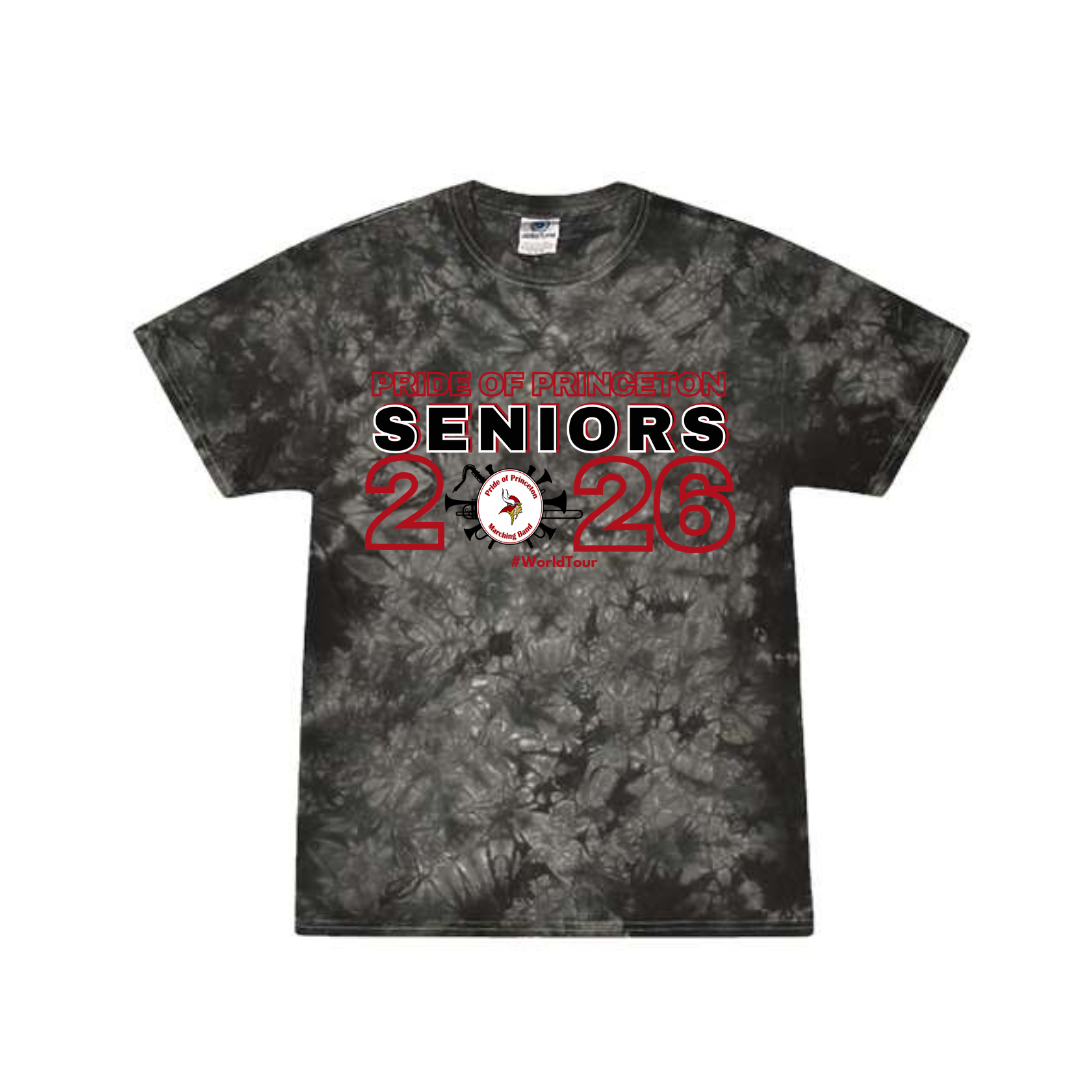 Band Senior 2026 Tie Dye T-Shirt
