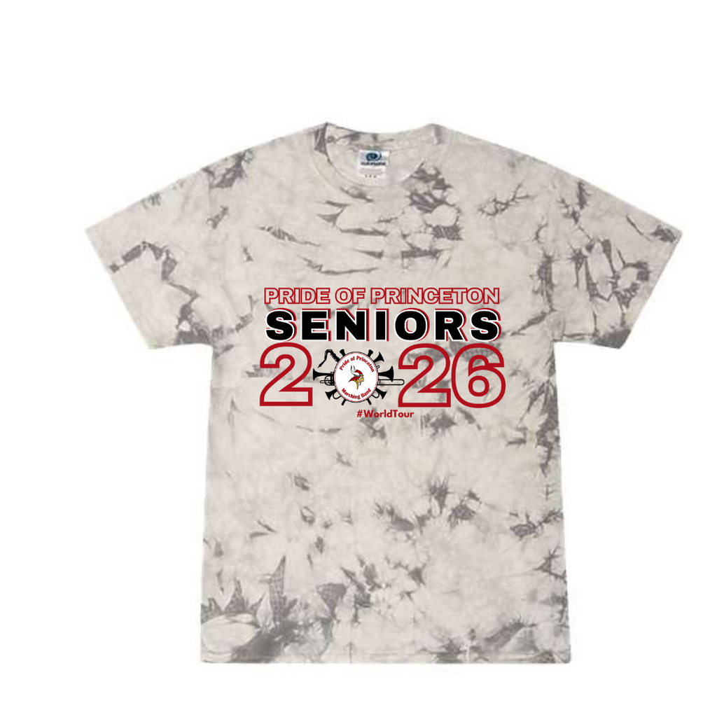 Band Senior 2026 Tie Dye T-Shirt