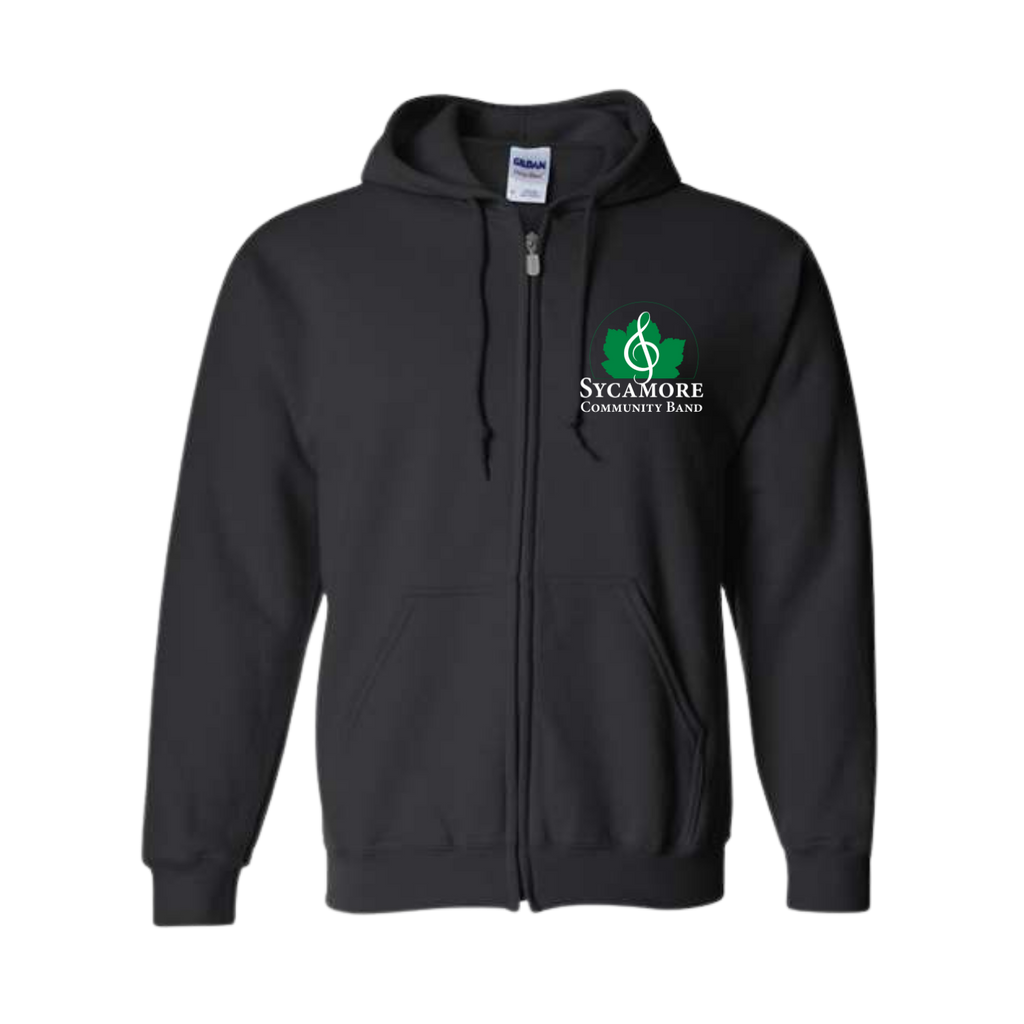 SCB Full Zip Hooded Sweatshirt