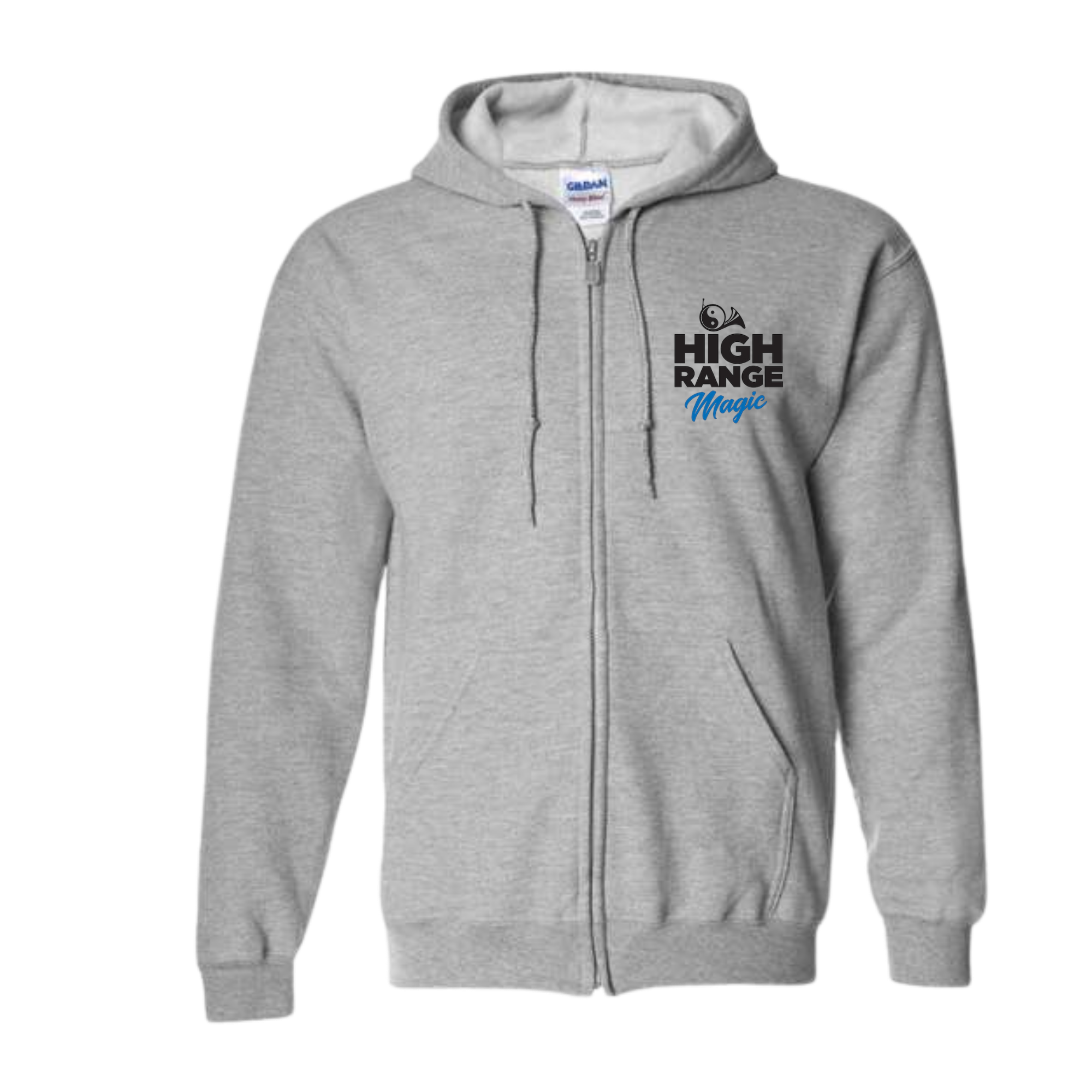 Full Zip Hooded Sweatshirt