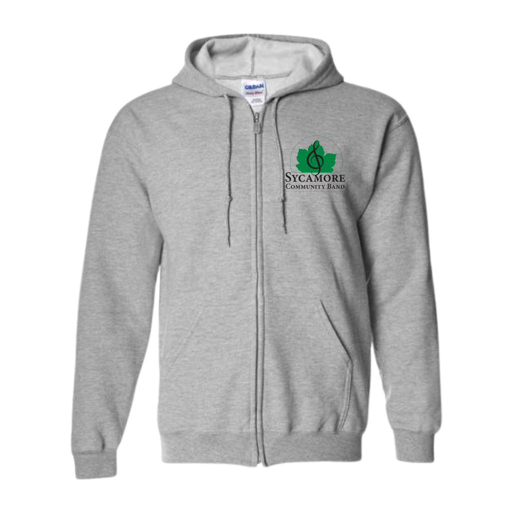SCB Full Zip Hooded Sweatshirt