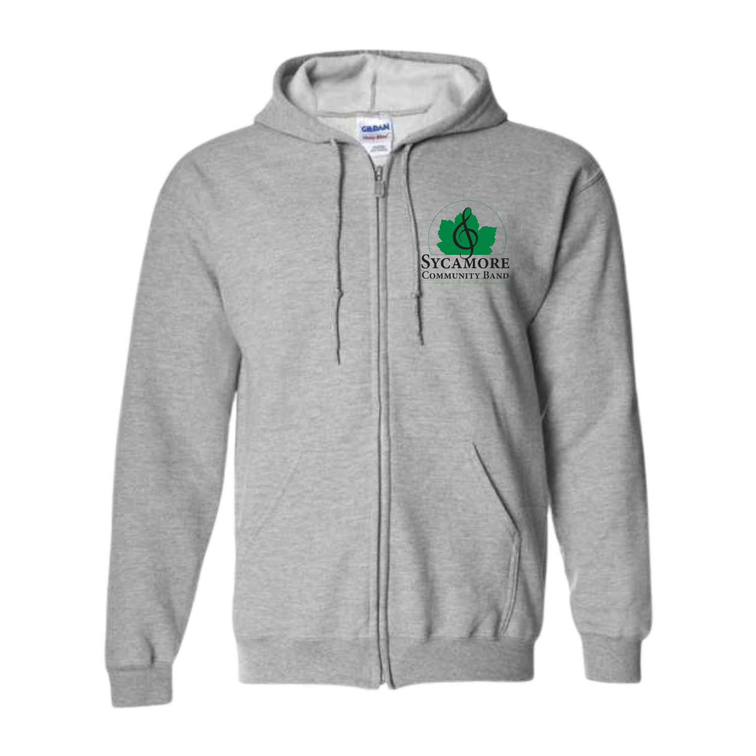 SCB Full Zip Hooded Sweatshirt