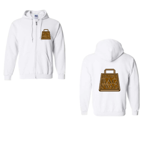 Full Zip front and back YOUTH sizes