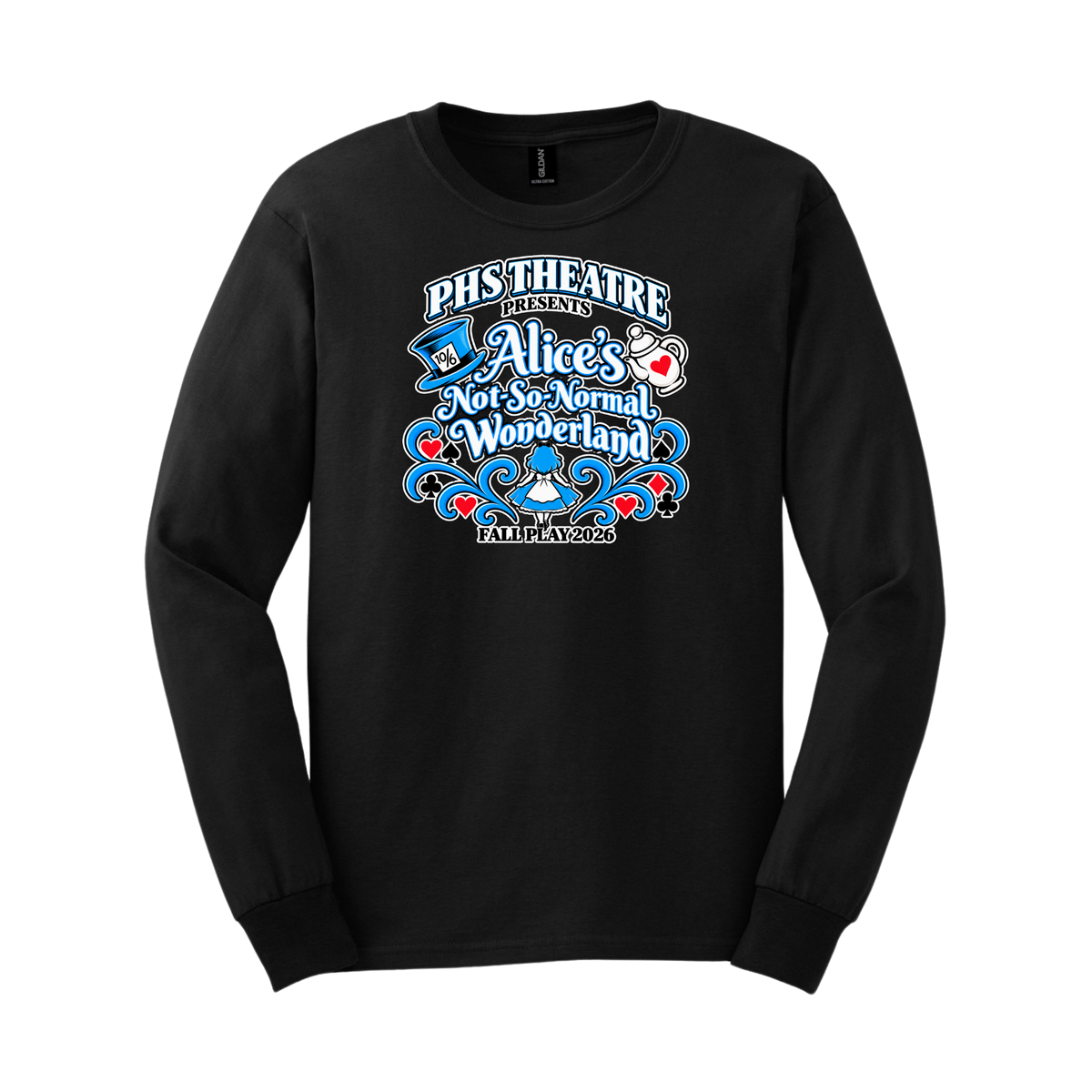 PHS Fall Play BLACK Long-Sleeve T-Shirt