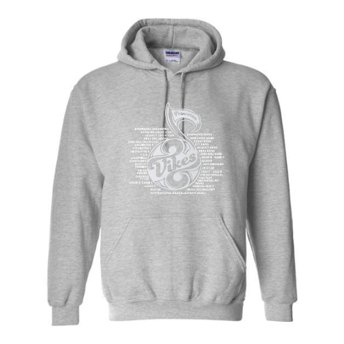 Old School Music Note Hoodie