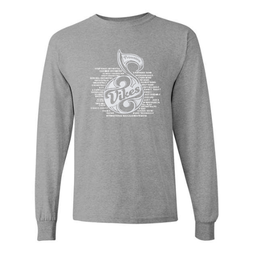 Old School Music Note Long Sleeve T-Shirt