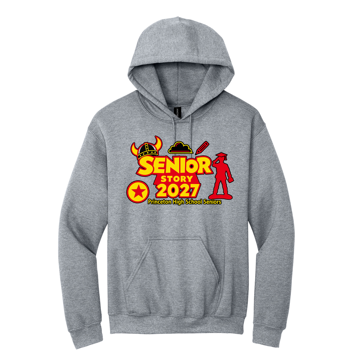 Senior 2027 Unisex Hoodie Sweatshirt