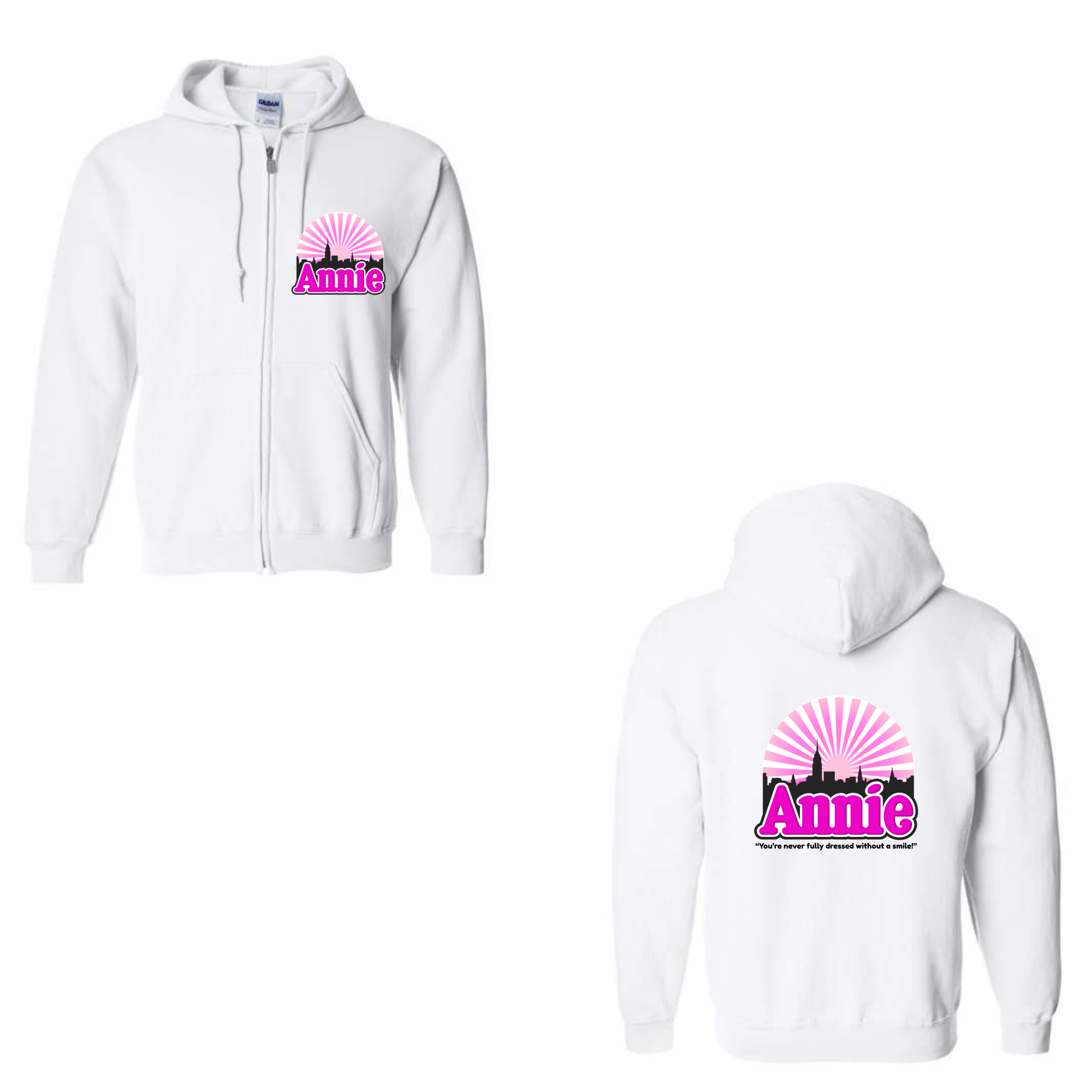 Annie Full Zip Sweatshirt ADULT SIZES