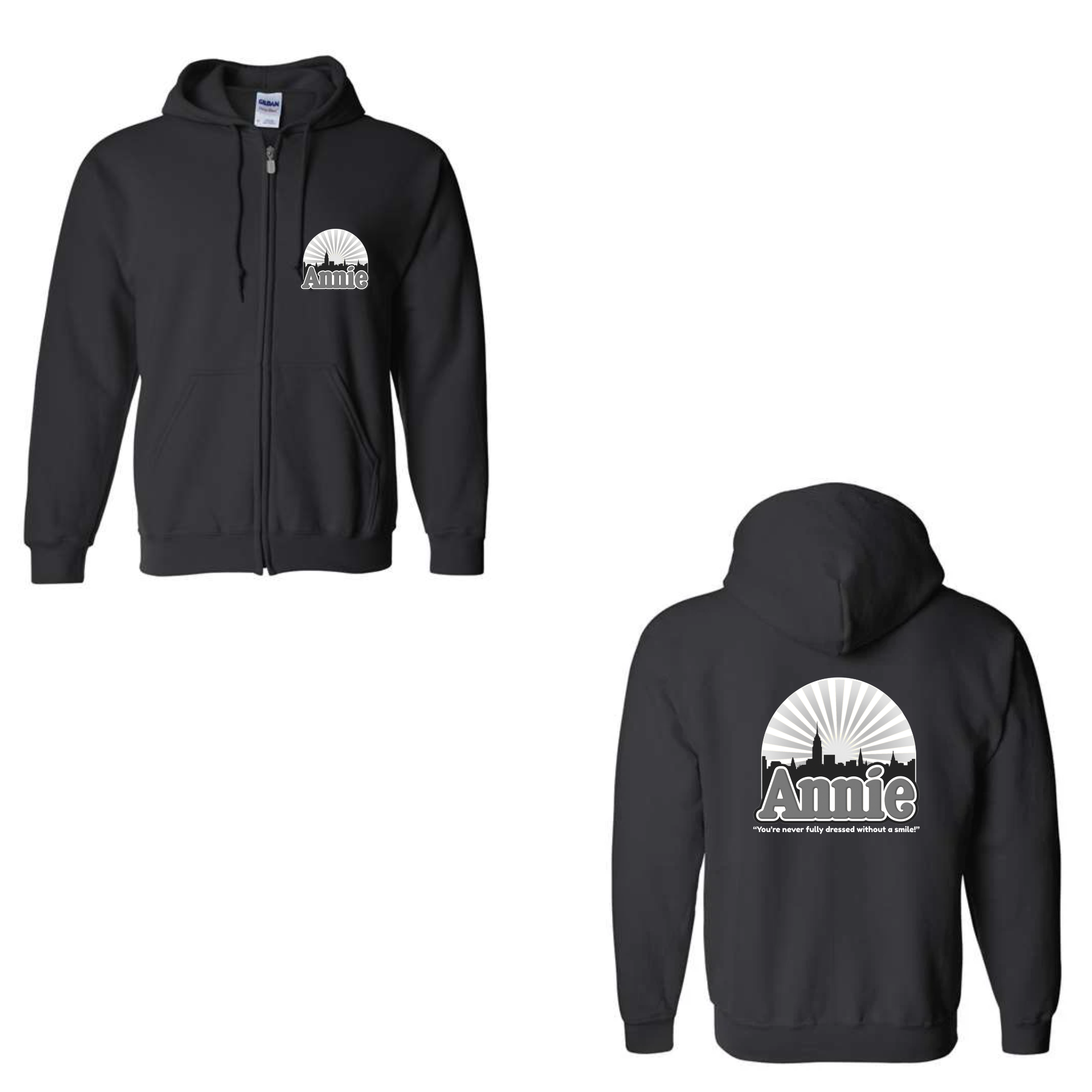 Annie Full Zip Sweatshirt ADULT SIZES