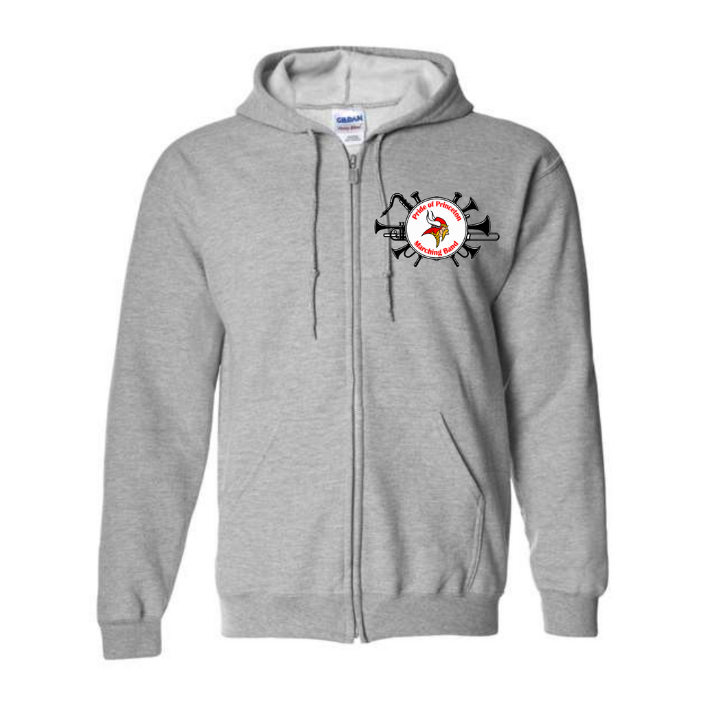 PoP Logo Full Zip Hooded Sweatshirt
