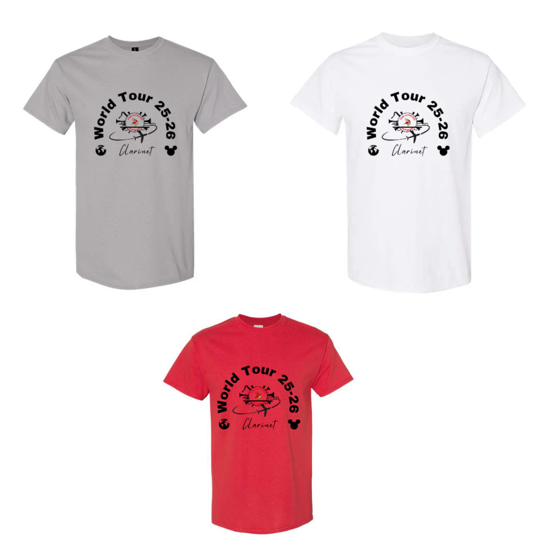 Pop World Tour T-shirt Clarinet