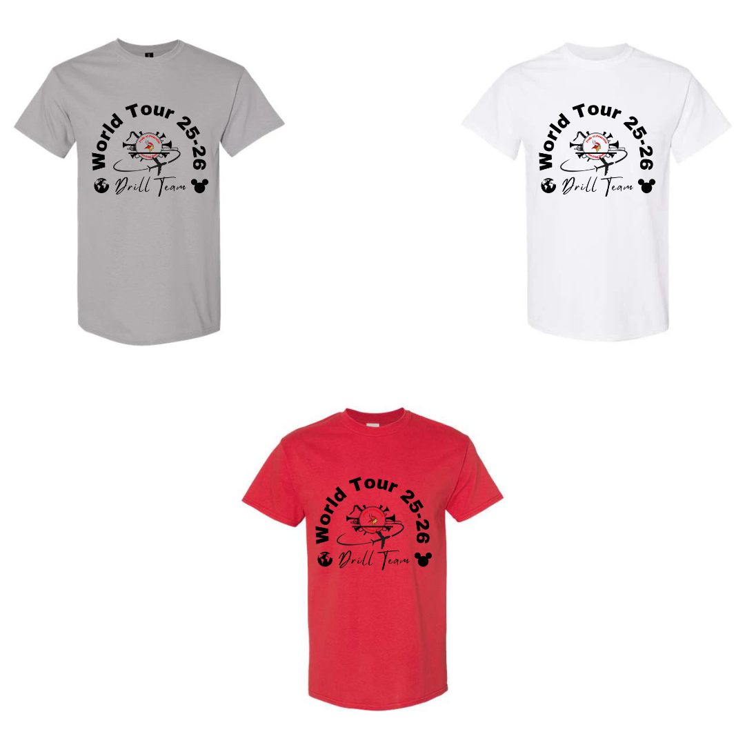 Pop World Tour T-shirt DRILL TEAM