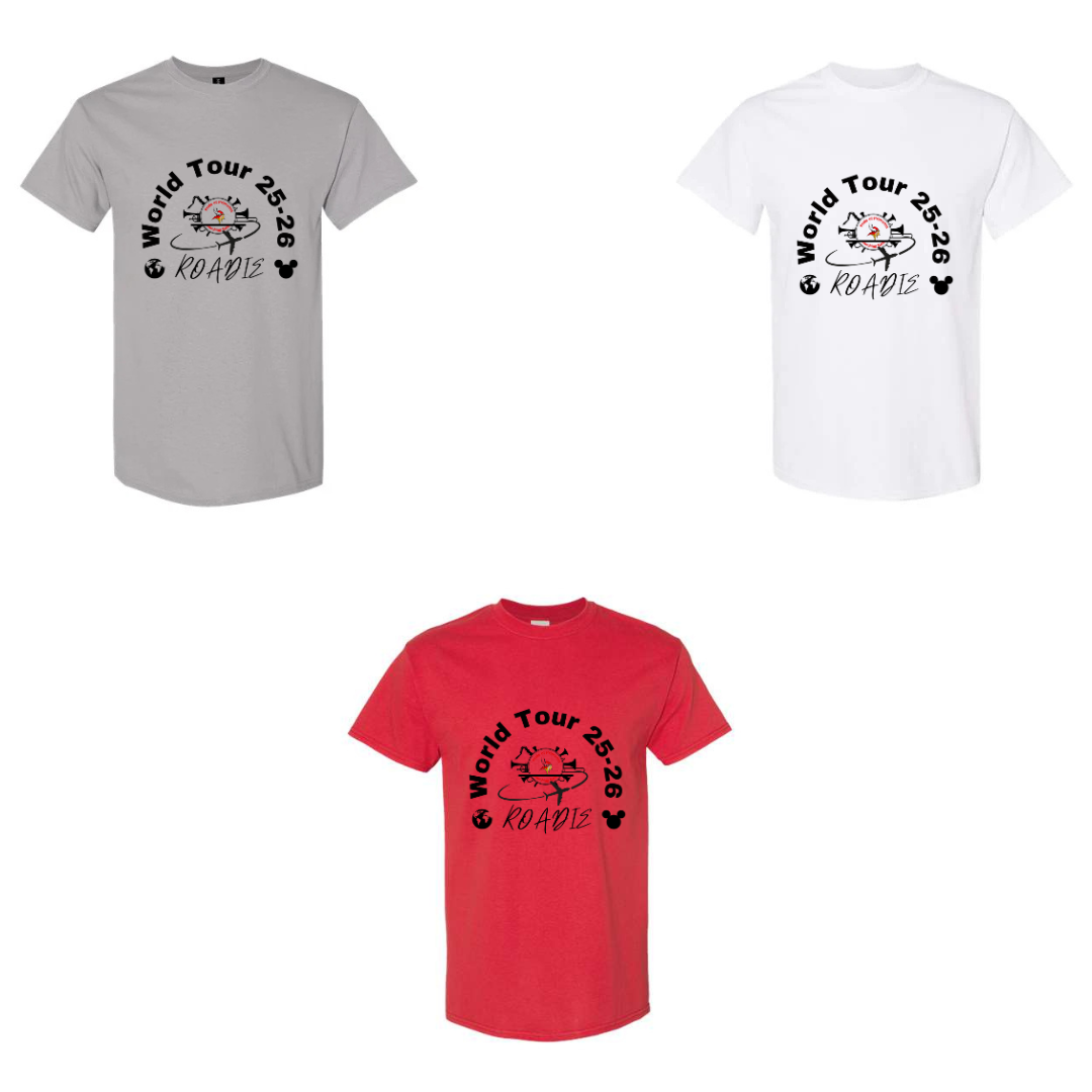 Pop World Tour T-shirt ROADIE