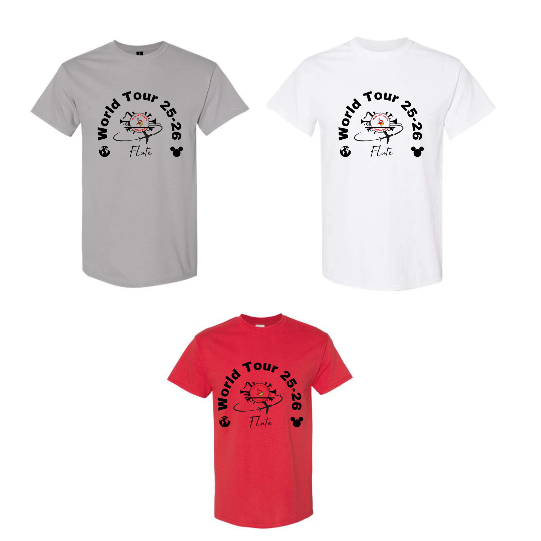 Pop World Tour T-shirt Flute