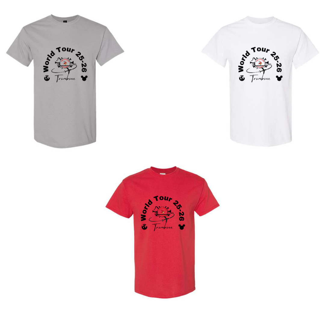 Pop World Tour T-shirt TROMBONE