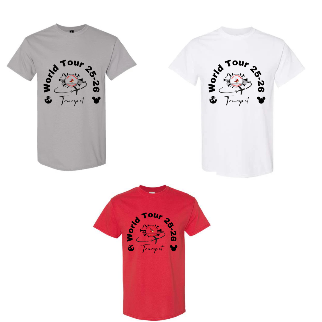 Pop World Tour T-shirt TRUMPET