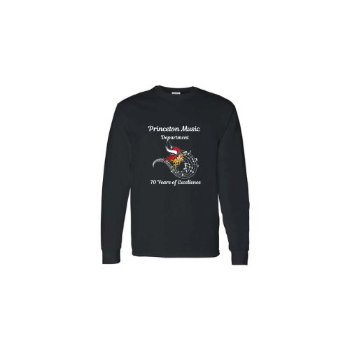 Princeton Music 70 Years Long Sleeve (Adult Sizes)