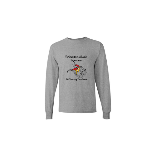 Princeton Music 70 Years Long Sleeve (Adult Sizes)