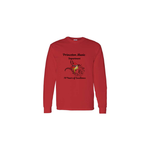 Princeton Music 70 Years Long Sleeve (Adult Sizes)