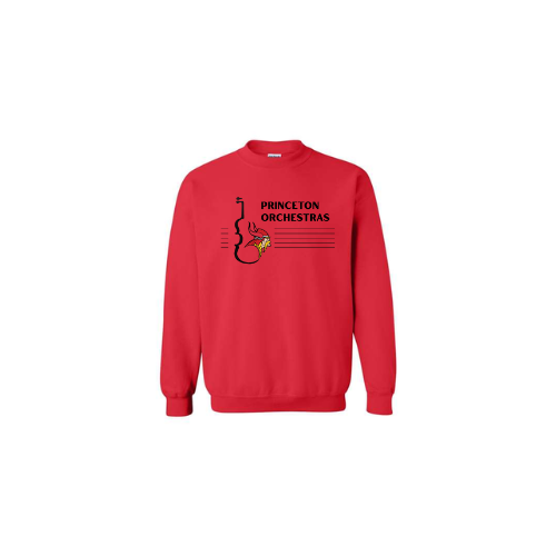Princeton Orchestras Logo Crewneck Sweatshirt (Adult Sizes)