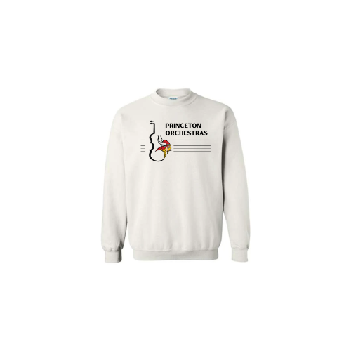 Princeton Orchestras Logo Crewneck Sweatshirt (Adult Sizes)
