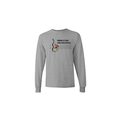 Princeton Orchestras Logo Long Sleeve T-Shirt (Youth Sizes)