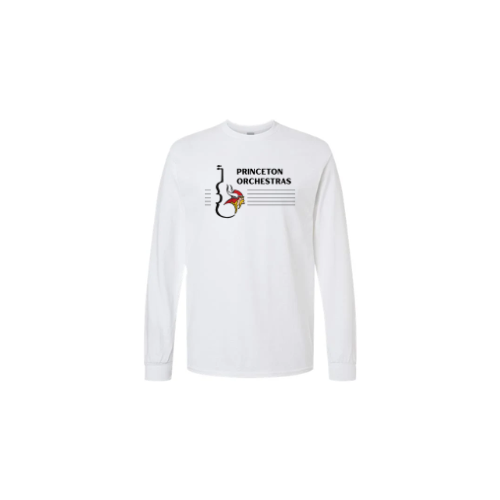 Princeton Orchestras Logo Long Sleeve T-Shirt (Youth Sizes)