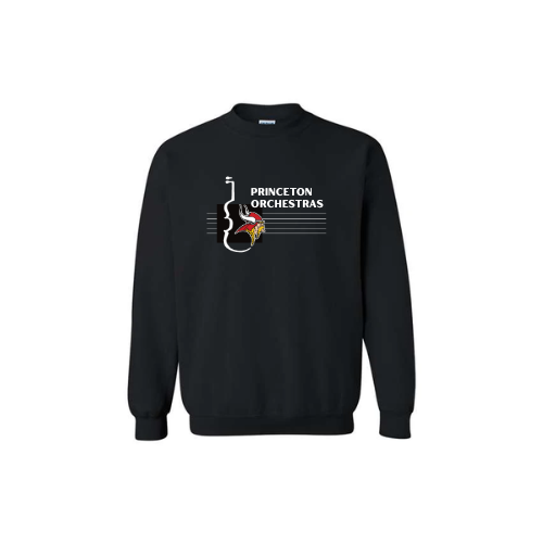 Princeton Orchestras Logo Crewneck Sweatshirt (Adult Sizes)