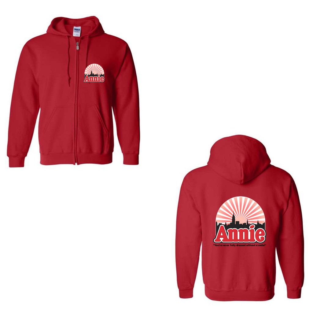 Annie Full Zip Sweatshirt ADULT SIZES