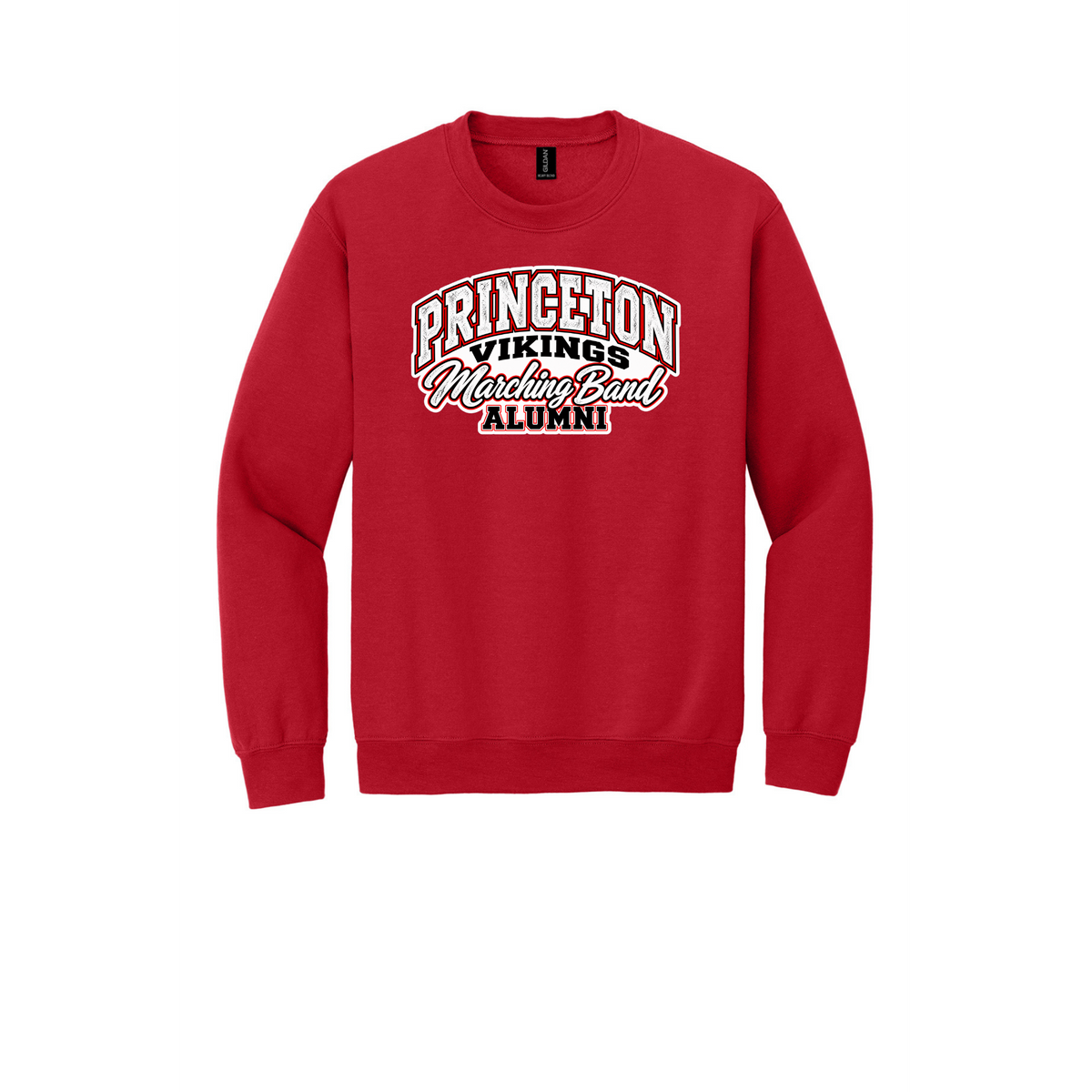 Red Unisex Crewneck Sweatshirt