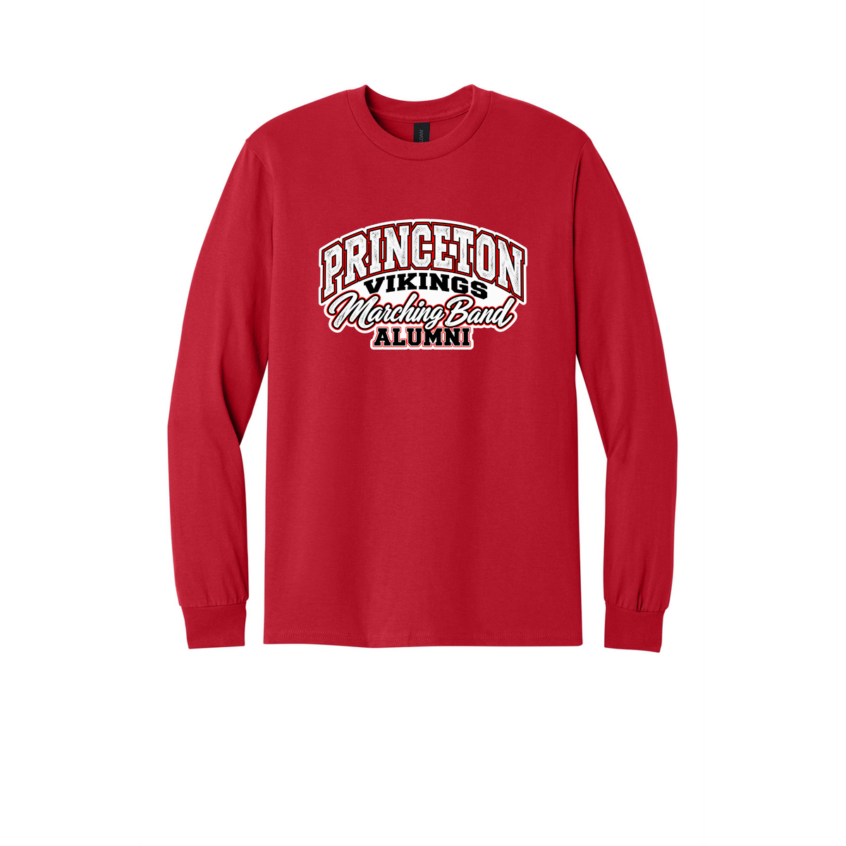 Red Unisex Long Sleeve T-Shirt