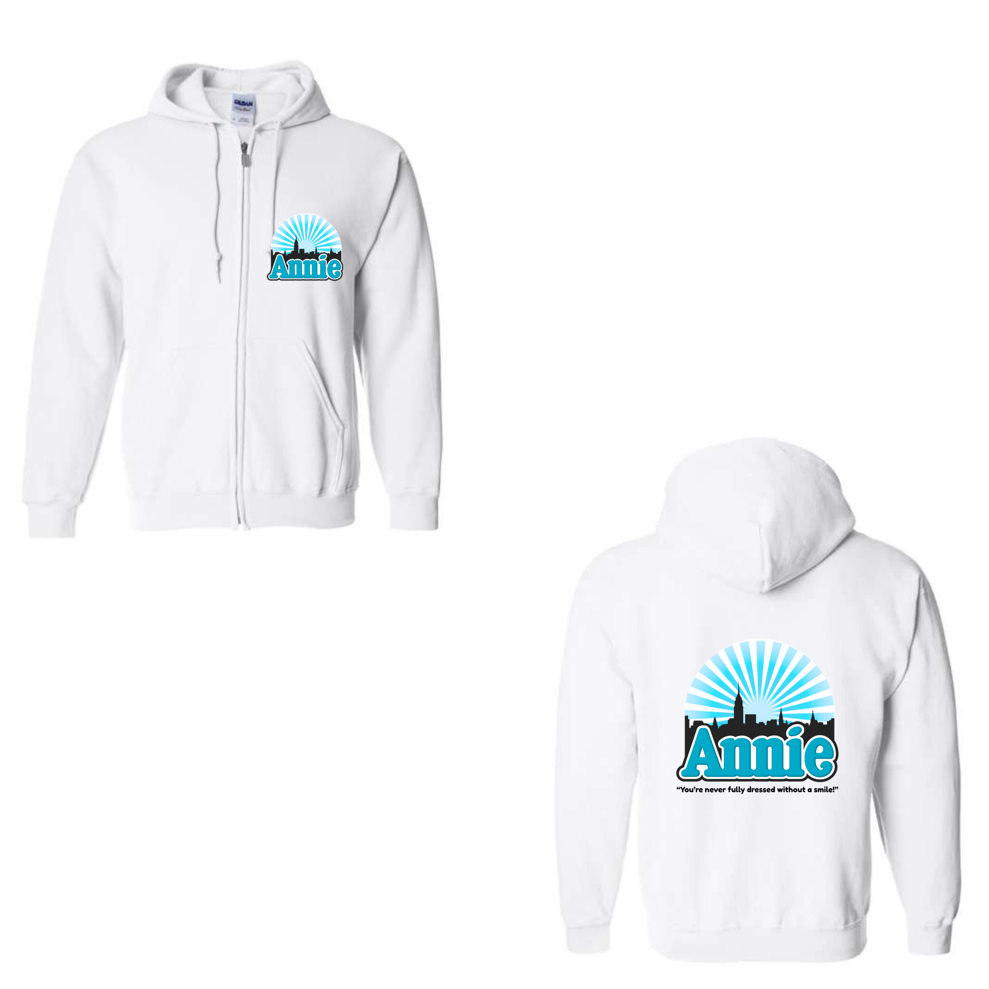 Annie Full Zip Sweatshirt ADULT SIZES