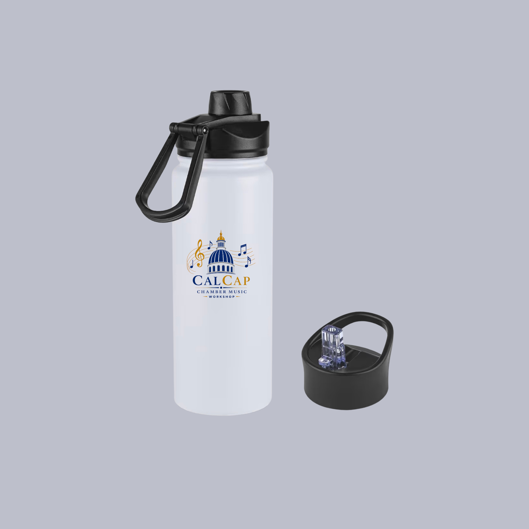 CalCap Metal Water Bottle 24oz