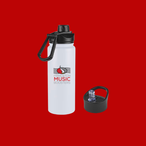 Princeton Music Boosters Water Bottle 24oz Metal
